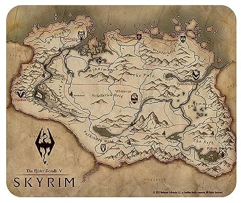 ABYSTYLE - Skyrim Mauspad, weich, Karte