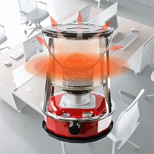 RUTAVM Space Heaters Kerosene Stove with Fuel Gauge Without Electricity Portable high-Efficiency Heating Camping Stove fire Power Adjustable Emergency