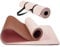 TASHIDROLMA Yogamatte Rutschfest, TPE Gymnastikmatte Mit Tragegurt, Sportmatte Für Fitnessstudio, Zuhause, Reisen, 183x61cm Dicke 6 mm
