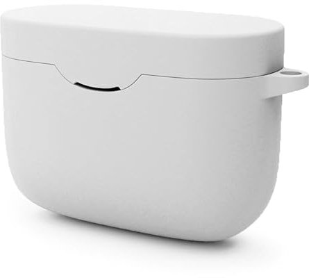 Attach Silikonhülle Schutzhülle Kompatibel mit Sony WF-1000XM3 Kopfhörer Ohrhörer in Weiß