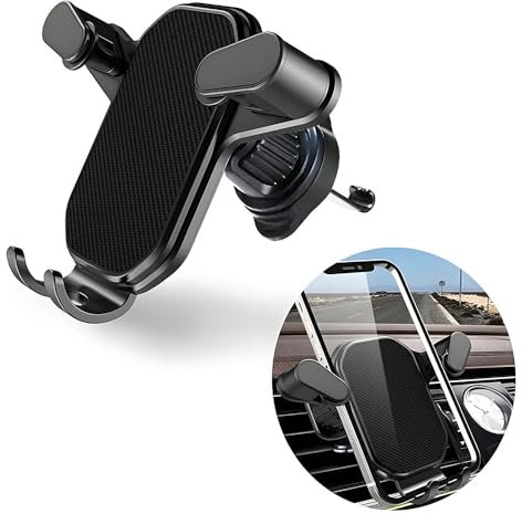 CWMBL Handyhalterung Auto für Kia Sorento und Andere Autos, 360° Drehbar Handyhalter Auto Ultrastabilen Lüftungshaken für Smartphone 4.0''-7.0'' iPhone Galaxy Android