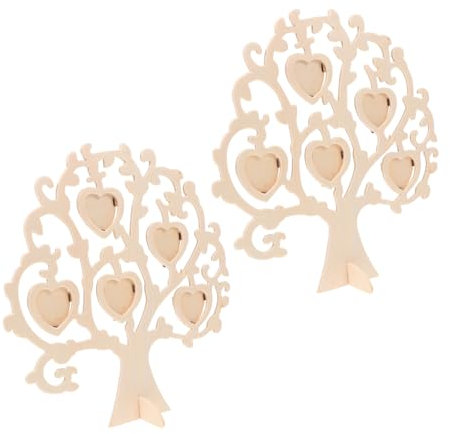 Ciieeo 1 Satz Bilderrahmen Aus Holz Bildhalter Selber Machen Fotorahmen Selber Machen Kinder Dekor Handgefertigter Fotohalter Für Kinder Kreativer Fotohalter Pappelsperrholz Beige 2st