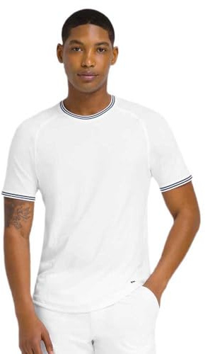 WILSON Court Performance Crew T-Shirt Herren weiß