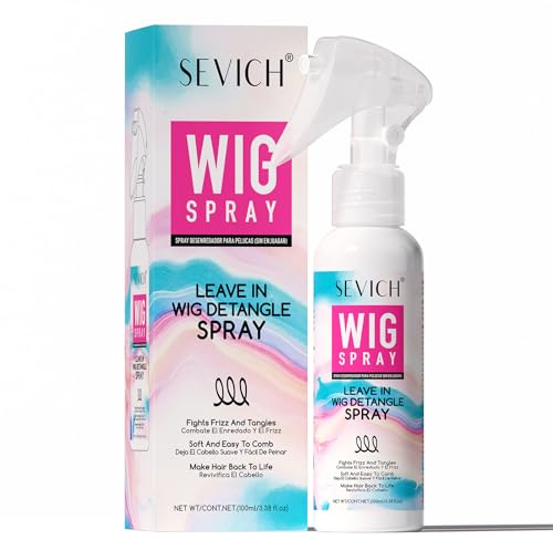 Gowwim Wig Spray,Leave-In Care Spray for Wigs – Can Detangle Knots, Reduce Matting, And Make Combing Easier 100ml