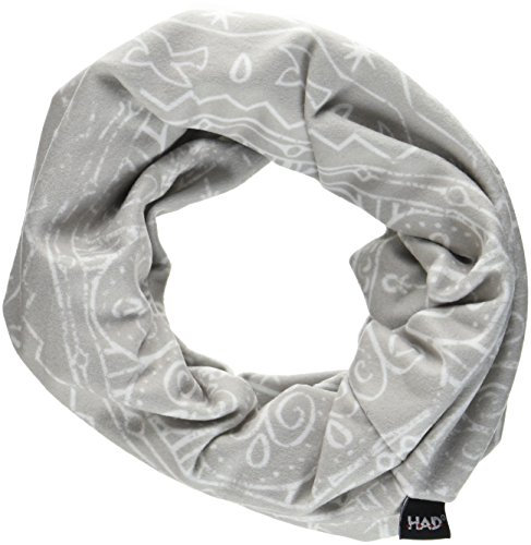 Had Unisex Printed Röhrenschal, Babylon Light Grey, One Size