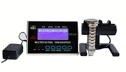 LLF Mechanischer Uhrentester Timing Multifunktions-Zeitrapher MTG-8000 Uhrenreparaturwerkzeug