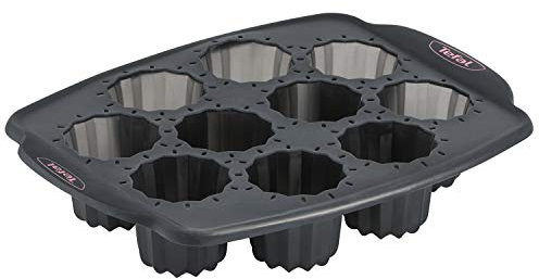 Tefal Crispybake J4172014 Backform, 100% hochwertiges Silikon, widerstandsfähig, perfektes Kochen, Schwarz, 29 x 21 cm