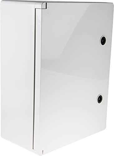 RS PRO ABS Wandgehäuse Grau IP65, HxBxT 400 mm x 300 mm x 165mm