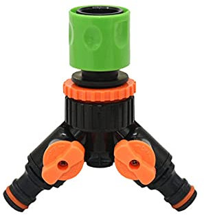 Adaptateur de tuyau 1 pcs Adaptateur Y-Widing Splitter joint à trois voies Interrupteur réglable 1/2 3/4 1inch Tuyau de jardin Tuyau de jardin Goutte à goutte d'irrigation 2 voies Tap Tap Rembourter