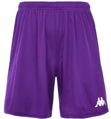 Kappa Borgo Pantaloncini Sportivi, Uomo, Viola (Indaco), XL
