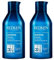 Redken Haarshampoo für sprödes und geschädigtes Haar, Anti Haarbruch, Mit Sojaproteinen, Ceramiden, Sepicap und Arginin, Extreme Shampoo, 2 x 300 ml