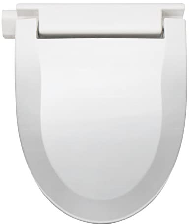 BHBXZZDB Abattant WC Familial avec Frein de Chute, Lunette de Toilette avec Fonction de Chauffage du siège, Retrait en Une Seule Touche
