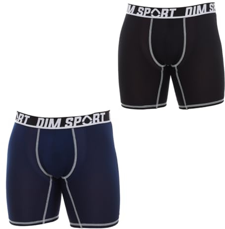 Dim Boxer Homme Long Sport Micro Maintien et Respirabilité x2