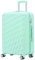 RMW Cabin Suitcase Hard Shell | Lightweight | 4 Dual Spinner Wheels | Trolley Cabin Bag | 20 Carry On Suitcase Luggage | Combination Lock | (Green)