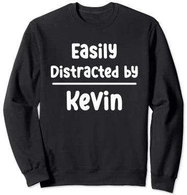 Lustiges Namensschild My Name Is Kevin Sweatshirt
