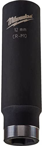 Milwaukee Shockwave 4932478024 Impact Socket 3/8 Inch 12 x 63 mm