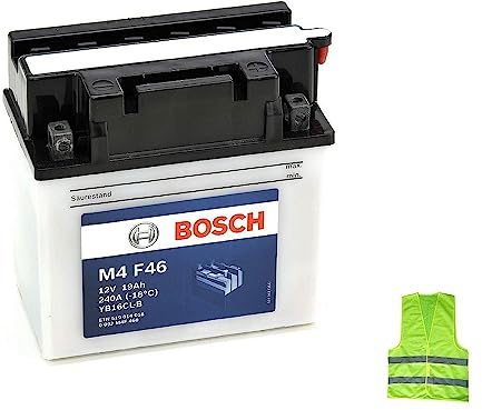KOMPATIBEL MIT Kawasaki JS (Jet Ski) 400 Bosch Batterie YB16CL-B M4F460 BATTERIEN FÜR Jetski WATERSCOOTER 19AH Ampere 12VOLT KOMPLETT ZU VERWENDEN 175X100X175MM