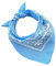 Bandana aus 100% Baumwolle, 3/5/10er-Set, für Damen, Herren, Kinder, Unisex, einfarbig und/oder mit Paisley-Muster, Artikelnummer A644, himmelblau, Set 1 pz