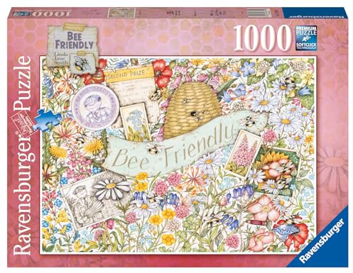 Ravensburger Bee Friendly Puzzle für Erwachsene und Kinder ab 12 Jahren, Tiere und Insekten, 1000 Teile