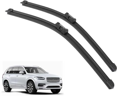 TOYOCC Auto Frontwischerblätter, Bürsten, Schneider, Zubehör, Gummi, Scheibenwischer, universell für Volvo XC90 MK2 2016–2019 Scheibenwischer