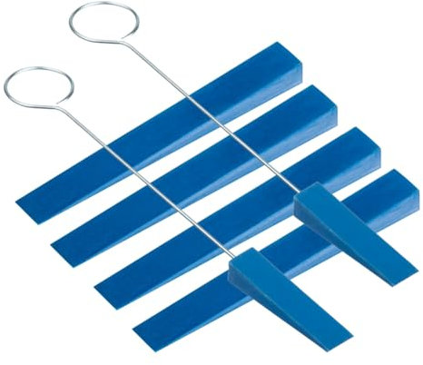 LOLPALONE 6 Stück Klavier-Stimmdämpfer Stimmwerkzeug/Dämpfer Set Blau Gummi Musikinstrument Zubehör für Grand und Upright Pianos Bass und Treble Mute