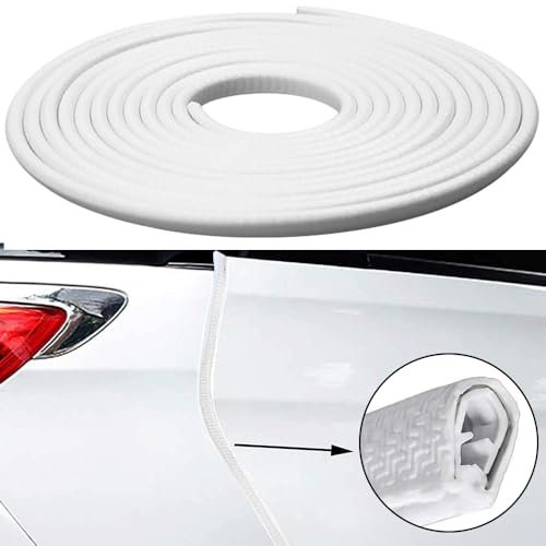 10M Autotür Kantenschutz für VW Amarok (Typ Einzelkabine ab Bj.2010),U-Form Kantenschutz Gummi Fensterdichtung Gummiprofil Passend Kantenschutz für Bleche,White