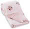 Disney Coperta per neonati a 2 veli, con Topolino, Minnie, Winnie The Pooh, Lilo e Stitch, in morbido pile con Polyfill, comoda e calda coperta per neonati e bambine, 76 x 101 cm
