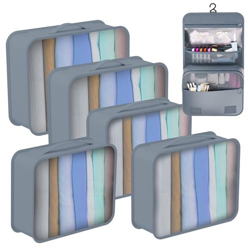 Packing Cubes, Koffer Organizer, Koffer Organizer Set, Packwürfel, Kofferorganizer, Travel Organizer, Rucksack Organizer