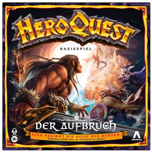 Avalon Hill HeroQuest Der Aufbruch Basisspiel Brettspiel - Deutsche Fassung