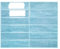 3D Fliesenaufkleber Aufkleber 5 Blätter 29x23 cm für Bad Küche, Klebefliesen Vinyl Fliesen Selbstklebend Fliesenfolie, PVC Fliesen Selbstklebend Fliesendekor (hellblau)