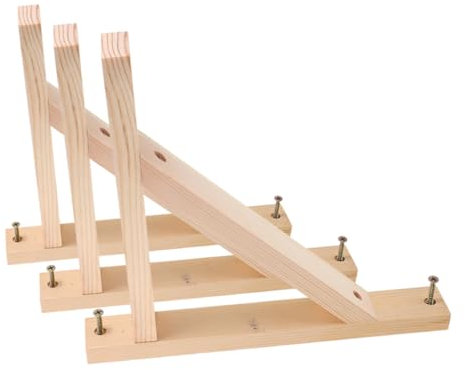 KONTONTY Regalhalterungen Aus Holz Wandhalterung Für Schwebende Regale Dreieck-regalstützen Eckhalterung Für Wandregale Regalträger Blindregalhalterungen