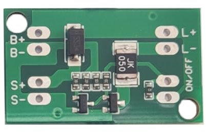 Pjeghbvop Placa PCB de carga solar de batería para control automático de iluminación LED