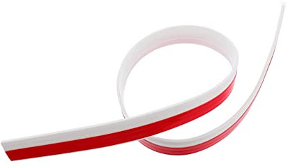 DOITOOL Türbodendichtung Ausschluss unten Isolierung wasserdichter Dichtungsstreifen Tür Sweep Streifen Türdichtungsstreifen für Türrahmen Türdichtleiste Silikon-Gummi Weiß