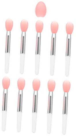 PENIKOKO Strumenti per Trucco Spazzola per Scrub Labbra e Applicatore per Rossetto Realizzato in Silicone di Delicato sulla Adatto per Maschere Labbra e Trucco Liquido