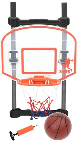 Swpsd Children Basketball Play Set for Door Adjustable Basketball Game Set Model80351