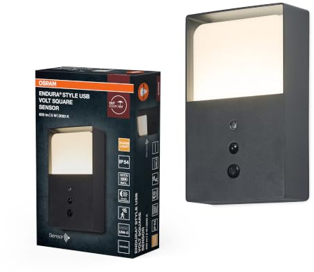 Osram ENDURA STY USB VOLT SQ S IP54 DG