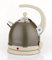 Ottoni Fabbrica Bollitore Elettrico Acciaio Inox Made in Italy 1,7L 2400W,Spegnimento Automatico,No BPA,Filtro Anti-Calcare Rimovibile,Protezione Bollitura a Secco, Alice Prezioso