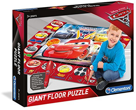Clementoni – 61749 – Giant Floor Puzzle Cars 3