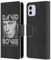 Head Case Designs Officially Licensed David Bowie Black Tie Album Art Leather Book Wallet Case Cover Compatible With Apple iPhone 11
