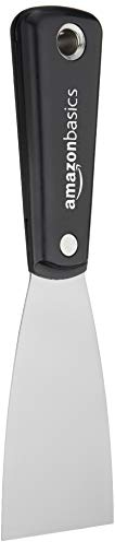 Amazon Basics Flex Professional Grade Putty Knife Scraper with Carbon Steel Blade, 2