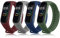 Tobfit 4 Cinturini per Mi Band 4/Mi Band 3, Cinturino Silicone di Morbido Traspirante di Colorati per Xiaomi Mi Smart Band 4/ Xiaomi Mi Band 3 (4PACK-2)