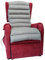 TAKIMED Cubierta para sillón Largo de Fibra Hueca siliconada, Alfombrilla antidecúbito, Funda para sillón Universal. Producto Italiano