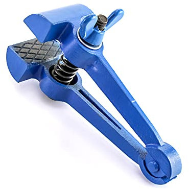 QWORK Hand Vise Hand Held Vice Clamps Pliers Household Mini Vice Cutting Sanding Drilling DIY Tools