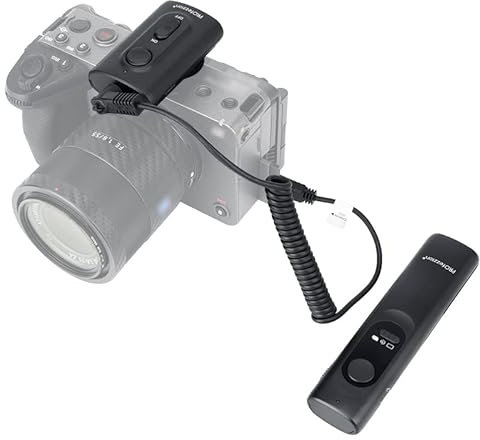 PROfezzion 165ft Drahtloser Fernauslöser Fernbedienung für Sony A6600 A6500 A6400 A6300 A6100 A7 A7II A7III A7IV A7R A7RII A7RIII A7RIV A7RV A7S A7SII A7SIII A1 A9 A9II A9III RX100 VII VI VA Kamera
