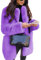 TempéRament Commuter Manches Longues Col Revers Veste en Fausse Fourrure Couleur Unie Chaud Mince Manteau Femmes Fourrure