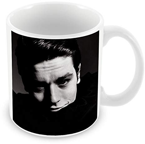 French Unicorn Mug Tasse Star Célèbre Alain Delon Acteur Vieux Cinéma Original 2