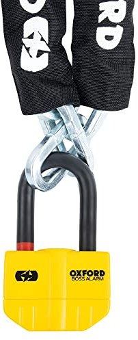 Oxford Products Boss Alarm Chain Lock 14mm - 1.2m