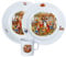 Vajilla infantil de 3 piezas, porcelana, diseño de cuento de hadas Blancanieves L.E.R.D.93