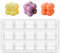 15 Löcher Silikonformen Gießformen Kerzen, Kerzen Gießform Silikonform, Silikon Kerzenformen, DIY Silikonform,für Kerzenherstellung,Cube Kerzengiessformen,Kerzenformen zum Gießen als Heimdekorationen
