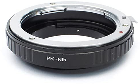 Macro Confirm - Adattatore anello obiettivo per obiettivo Pentax K PK per Nikon D800 D5200 D7100
